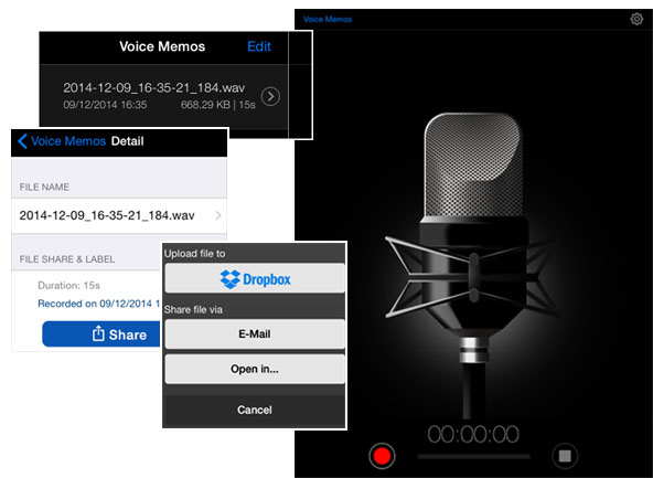 Voice Recorder Screenshots